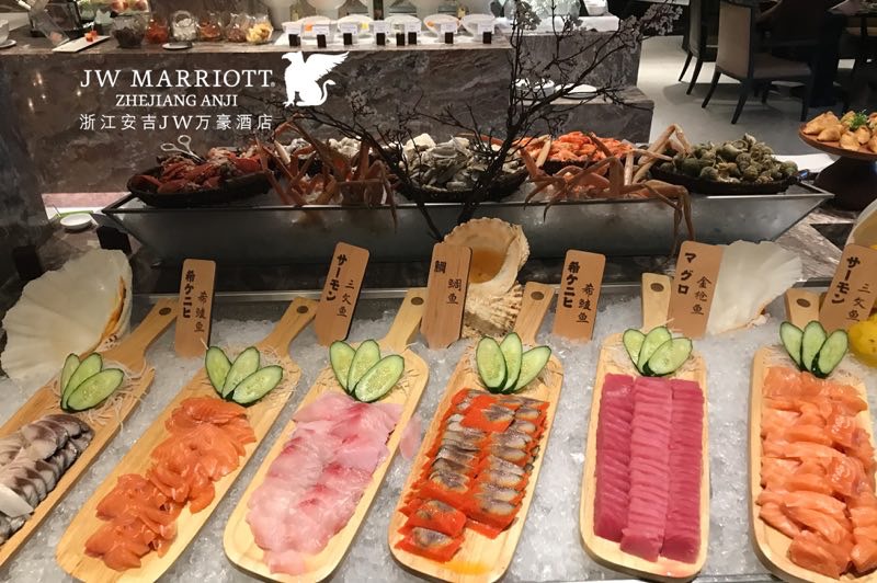 安吉jw万豪酒店(周末自助餐)