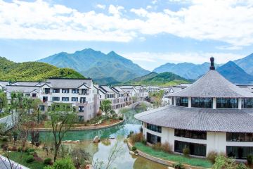 安吉大年初一风景度假村