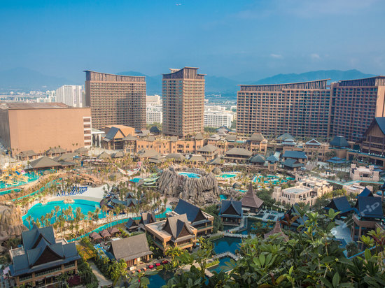 人造沙滩 -三亚湾红树林度假世界(椰林酒店) 人