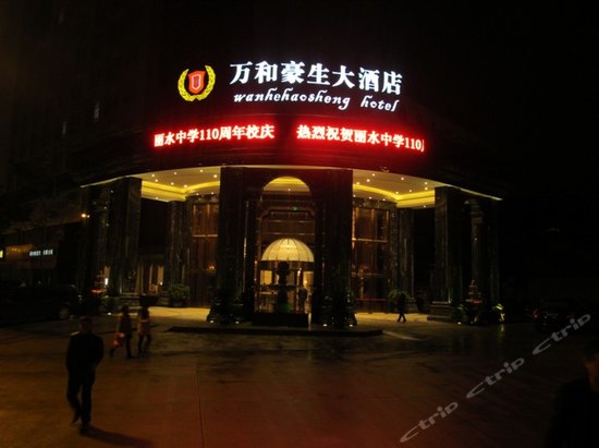 大门-丽水万和豪生大酒店 大门