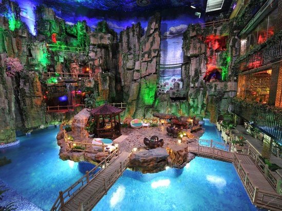 普通双人间-沈阳金冠热带雨林健身主题休闲酒