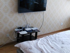 大床房-君意家庭公寓(银川悦海新天地店) 大床