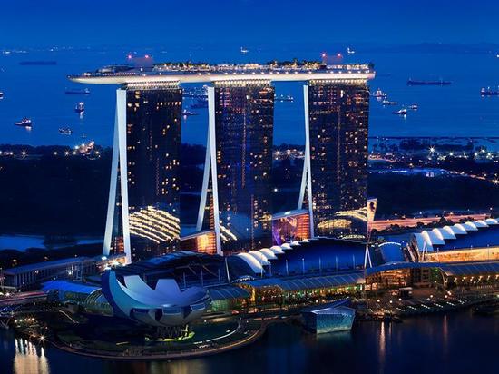 marina bay sands singapore (新加坡滨海湾金沙大酒店)