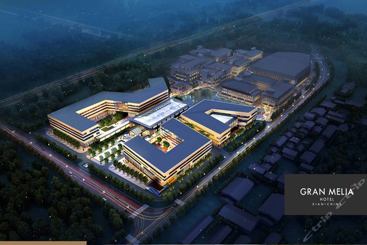 西安盛美利亚酒店-豪华市景房+双早+门票团购