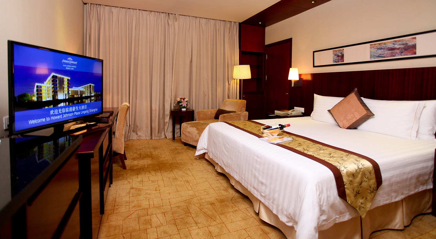 上海临港豪生大酒店-零压-豪华房(大床)(周