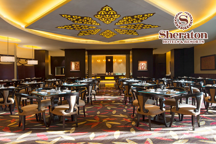 澳门喜来登金沙城中心酒店盛宴餐厅自助晚餐团