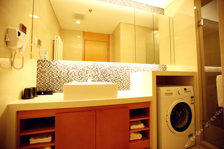 天津凯德国贸度假公寓-豪华大床房(预付)团购-