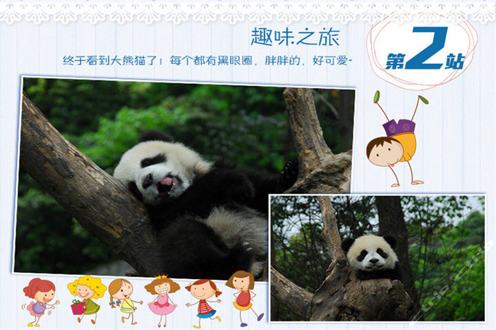 都江堰熊猫乐园(亲子科教活动单票)