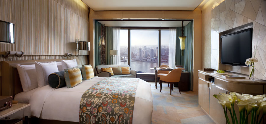 上海浦东丽思卡尔顿酒店-豪华江景房