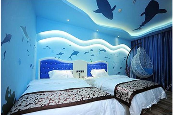 昆明浪情主题酒店-海底世界主题标准房团购-原