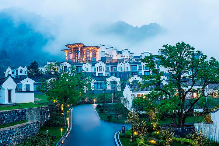 黄山悦榕庄-卢苑别墅+双早+宏村门票2张团购-