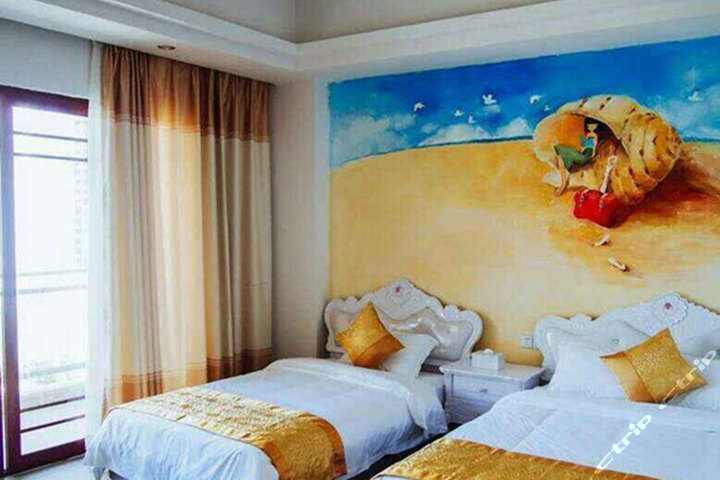 尊享惠州巽寮湾童话酒店海景房1晚+免费wifi+