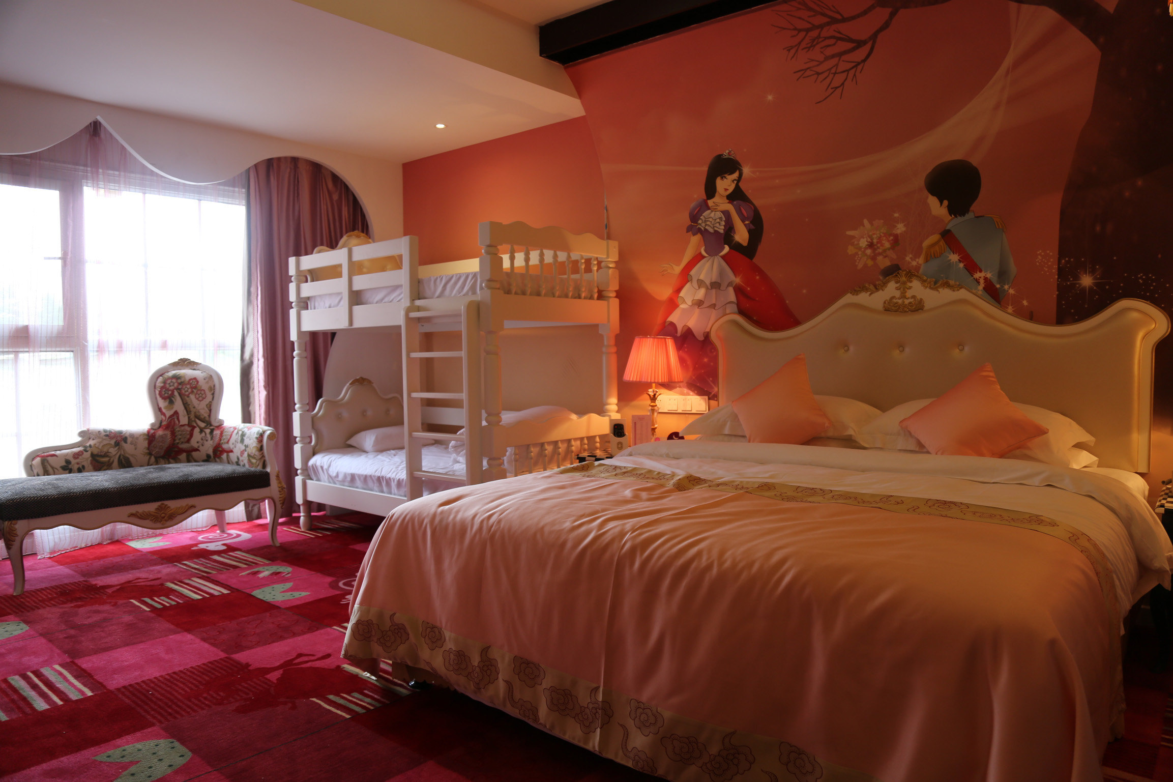 尊享峨眉山七里坪童话世界主题体验酒店公主与