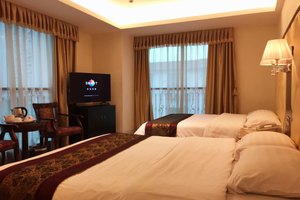 广州石牌酒店-标准双床房(预付)团购-原价0元-