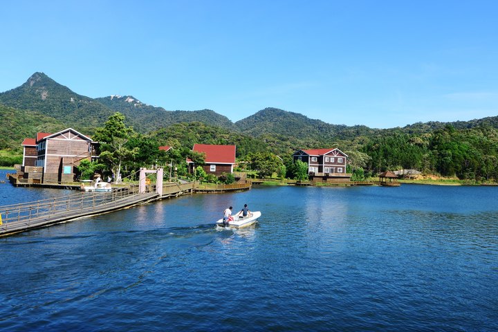 乐东天池桃园酒店-豪华行政三居水景别墅