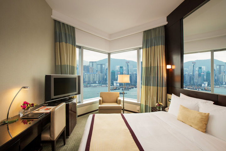 香港隆堡国际丽景酒店(hotel panorama by rhombus-高级黄金客房(此