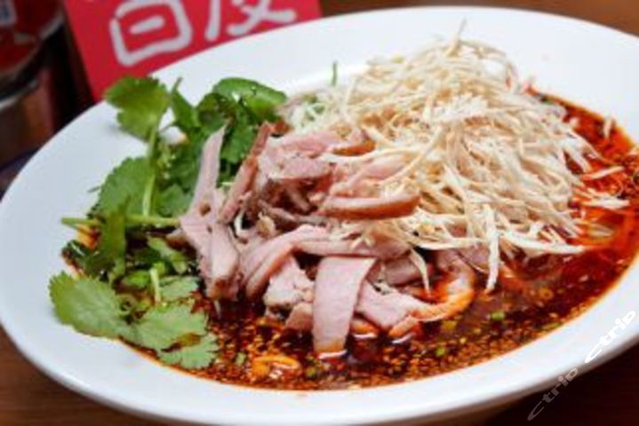 腊肉鸡丝面