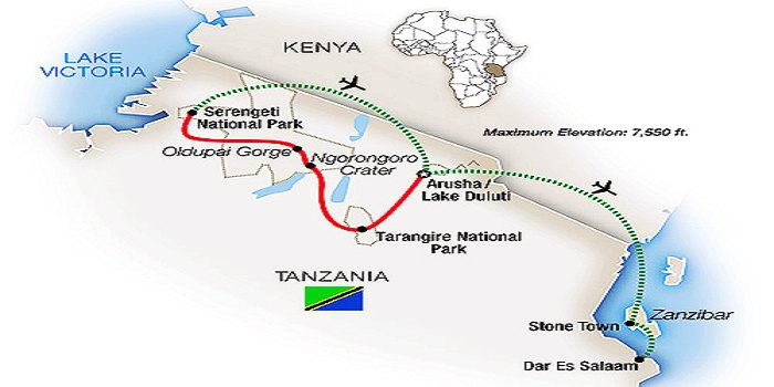 【tauck with bbc earth】坦桑尼亚·塞伦盖蒂 塔拉哥尔 恩格罗恩格罗图片