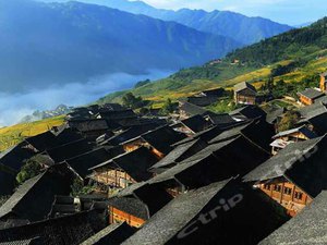 龙胜龙脊古壮寨风景楼图片