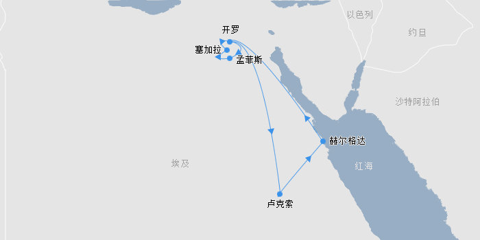 【一生必访】埃及经典之旅8天5晚·开罗 孟菲斯 卢克索 红海