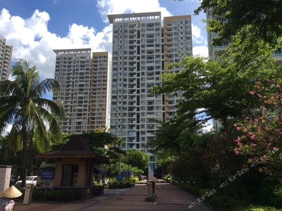 一线海景4房-三亚湾海天一色甜蜜海寓 一线海