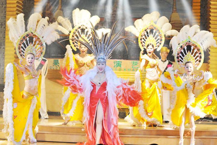 三亚红艺人表演门票+鹿回头公园门票1人次团