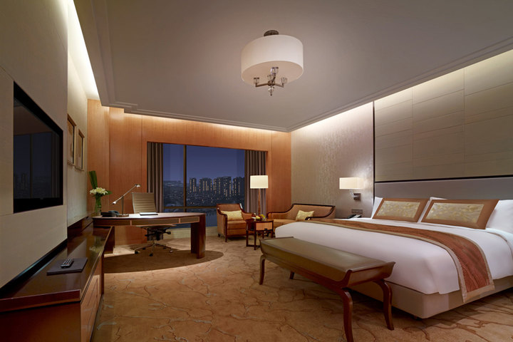 尊享常州香格里拉大酒店豪华房1晚 2份早餐 淹城野生动物园门票2张