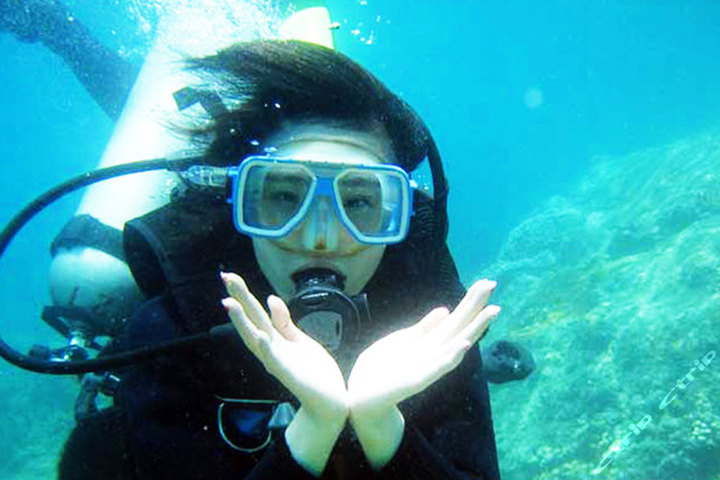 三亚亚龙湾远海鱼礁潜水(双人套餐)团购-三亚景