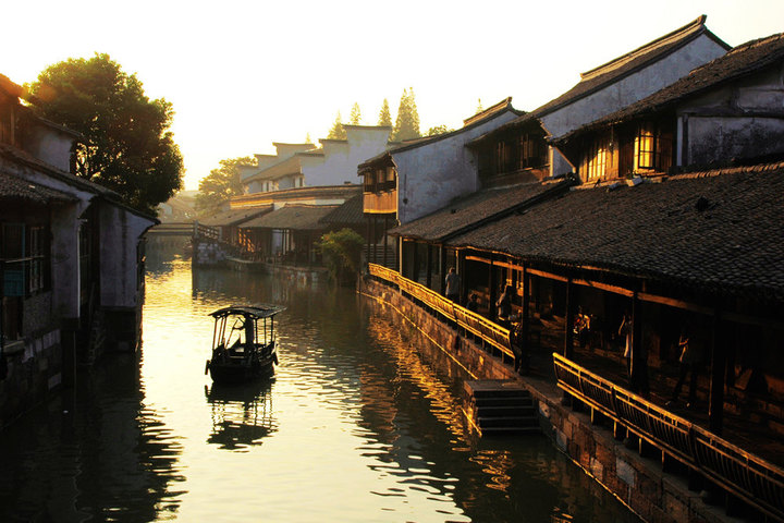 乌镇东栅水景景观民居