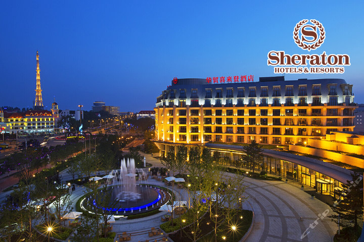 秦皇岛北戴河华贸喜来登酒店—夜景
