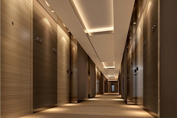 北京和平里旅居酒店—走廊