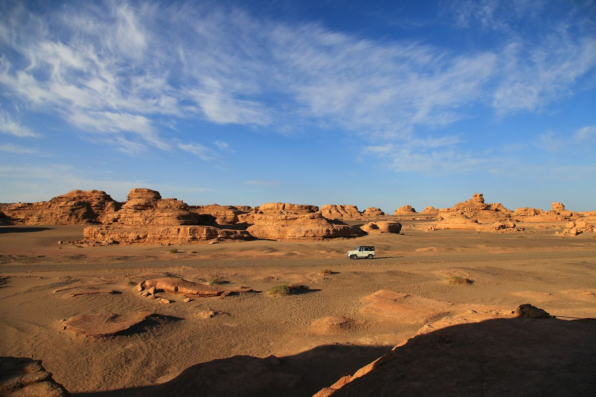 罗布泊边缘的\西海舰队\