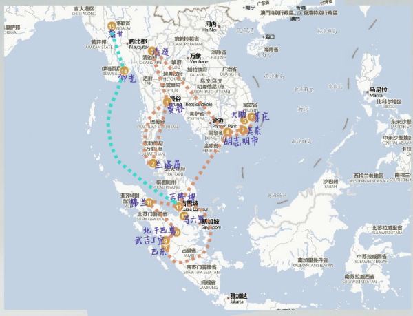 分享我在东南亚70天中的小故事(泰国,越南,马来西亚,印度尼西亚,缅甸)图片