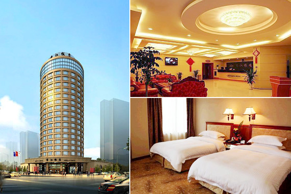 圆柱形建筑物图片