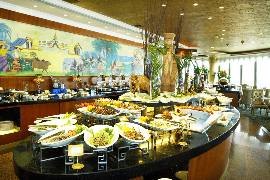 北京西苑饭店(紫金云顶海鲜旋转餐厅单人自助午餐)