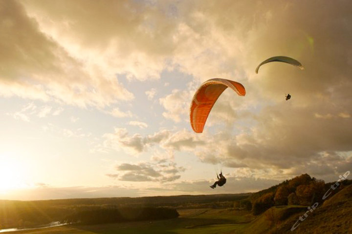 富阳永安山滑翔伞训练基地(滑翔伞双飞票)团购-酒店团购-【携程团购】