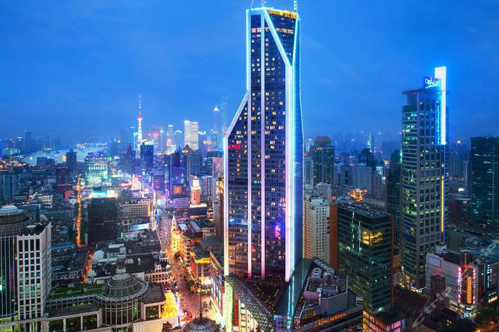 上海世茂皇家艾美酒店-豪华房+午餐-周末-上海