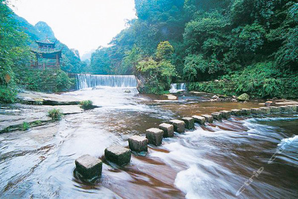 成都邛崃天台山景区(小坑票1张)原价-成人65元爹游戏攻略二团购图片