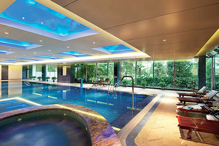 南京紫金山庄(高级湖景房+自助晚餐)-南京酒店