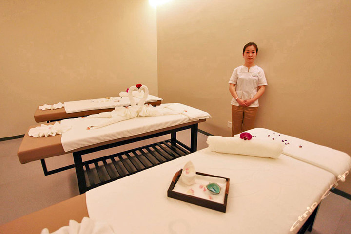南京紫丰锁石酒店-高级房 休闲双人spa