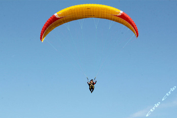 富阳永安山滑翔伞训练基地(滑翔伞双飞票)团购-酒店团购-【携程团购】