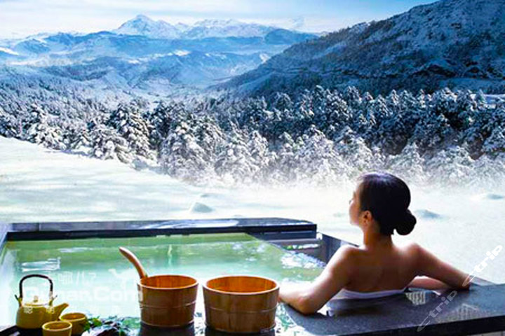 峨眉山七里坪温泉酒店(度假房+温泉)【七里坪】 团购,嘀嗒团团购站