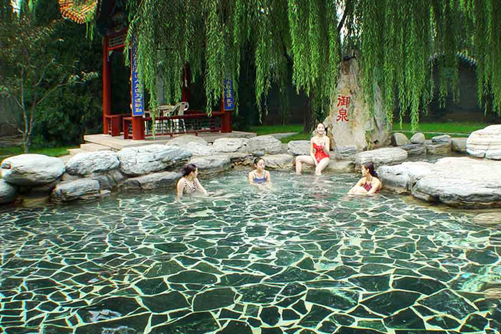 北京九华山庄—温泉池