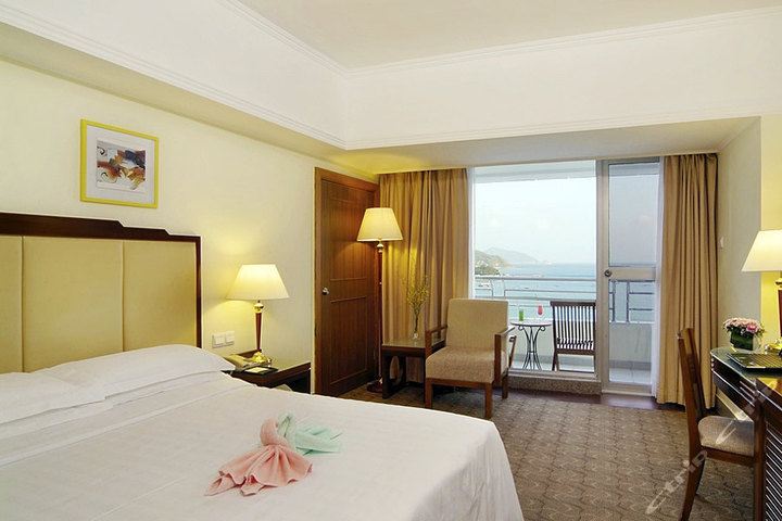 三亚海棠湾9号+三亚珠江花园酒店(海景房1晚+