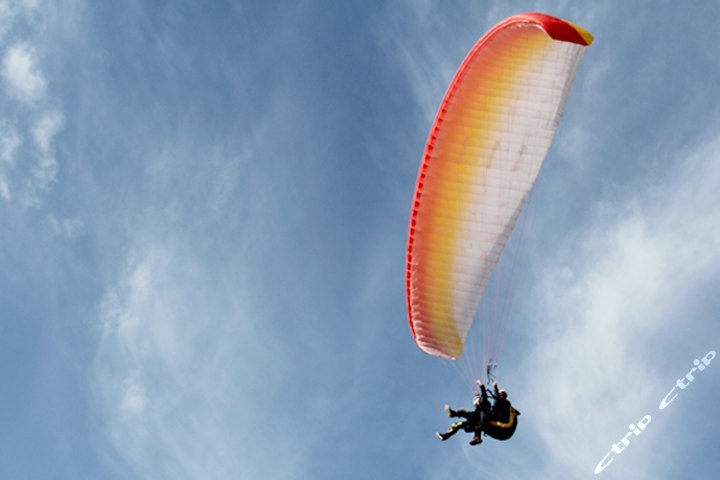 富阳永安山滑翔伞训练基地(滑翔伞双飞票)团购