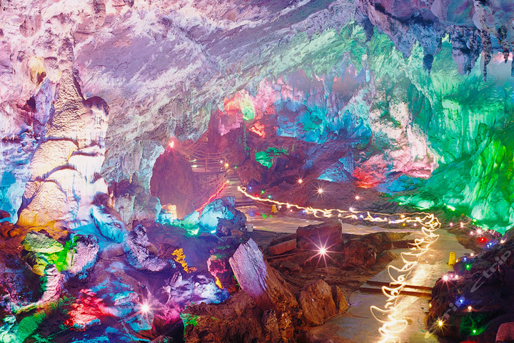 清远连州龙潭客栈(两房一厅+地下河门票)-清远团购-团购王清远站