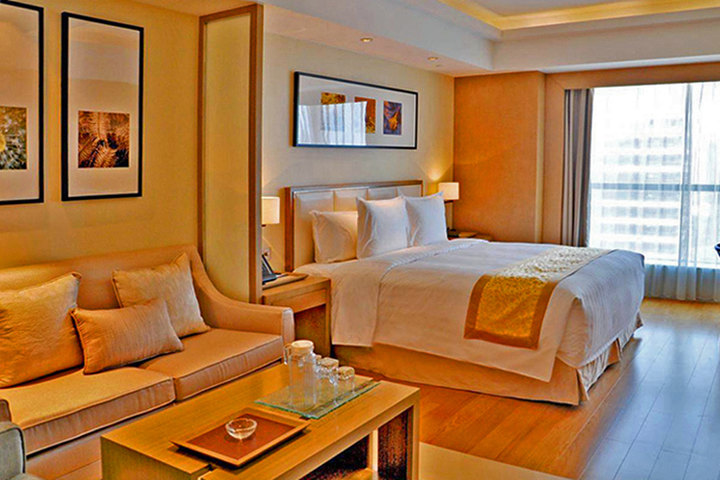 尊享宁波泛太平洋大酒店服务公寓精致房1晚 豪华双早2份 更多优惠!