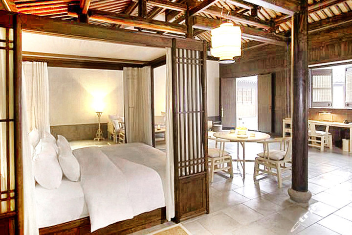 杭州法云安缦豪华村庄套房2晚-双人套餐团购-杭州