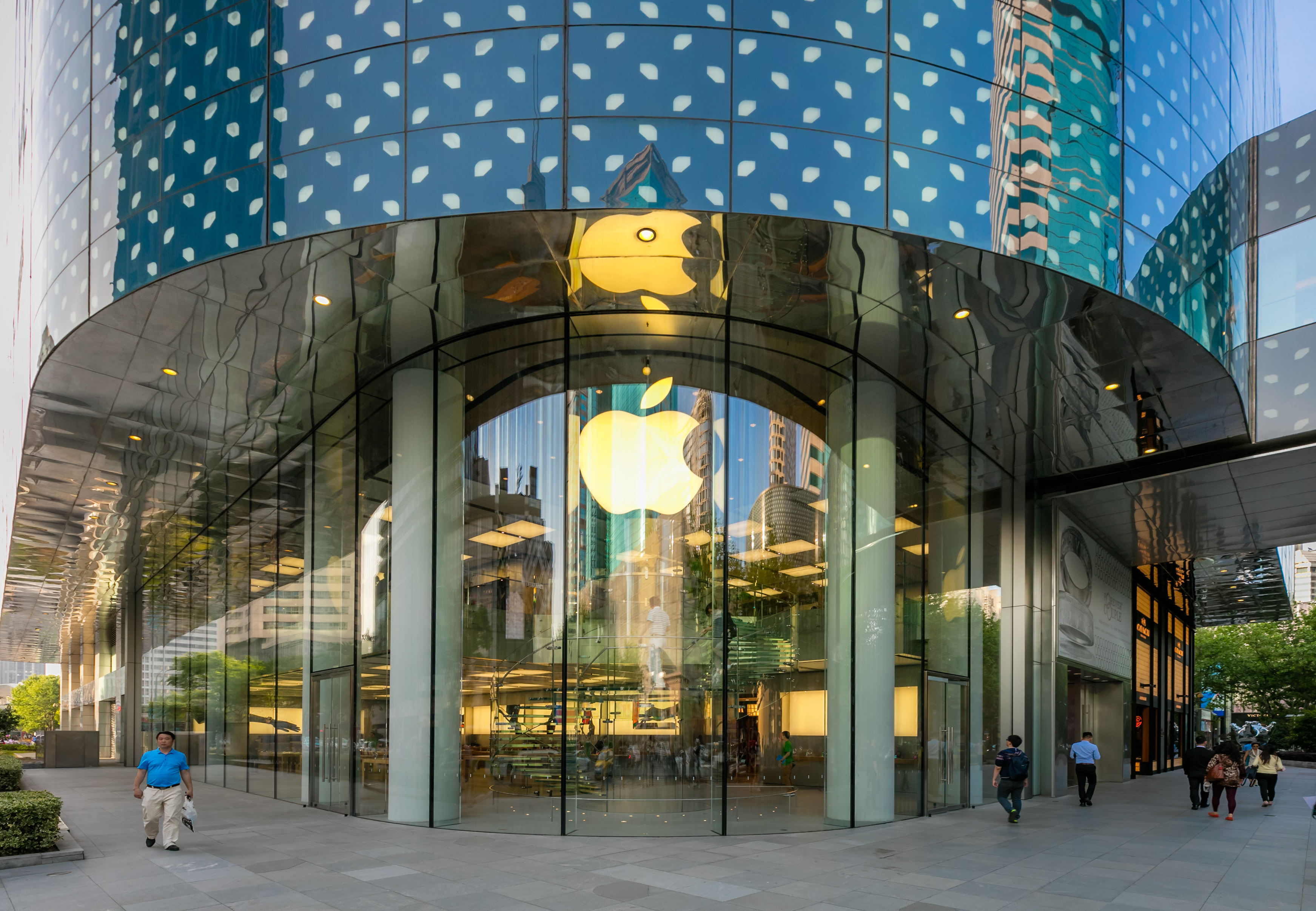 apple store 零售店 香港广场 图片合集