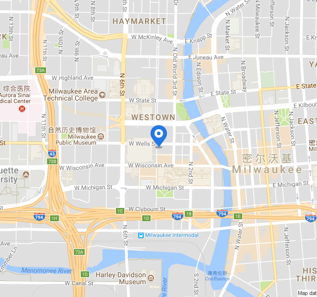 密尔沃基市中心万豪春丘酒店